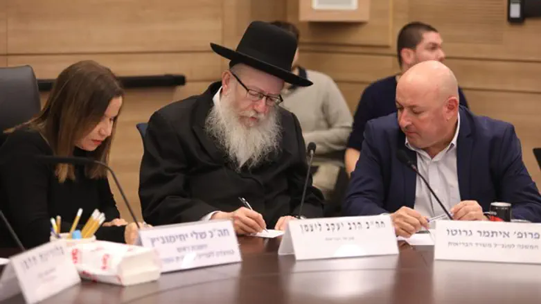 ליצמן בכנסת. היום