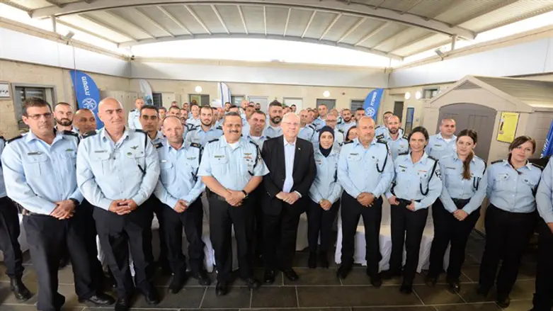 ריבלין במשטרת כפר כנא