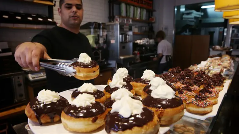 Hanukkah donuts (illustrative)