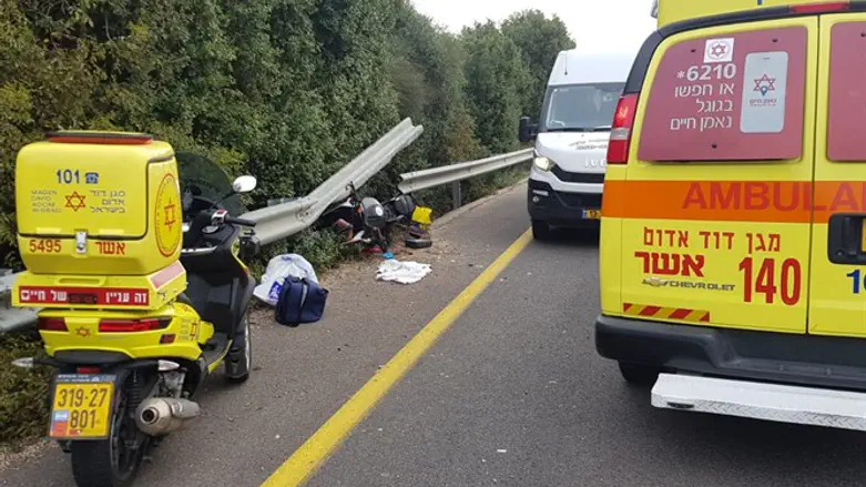 На месте смертельного ДТП