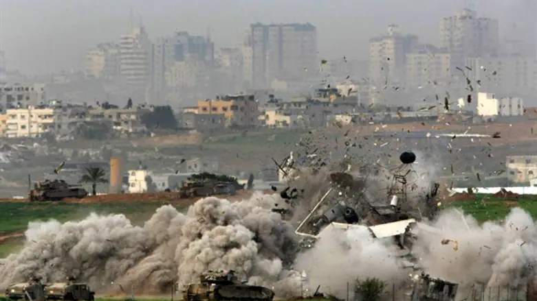 עזה בעופרת יצוקה