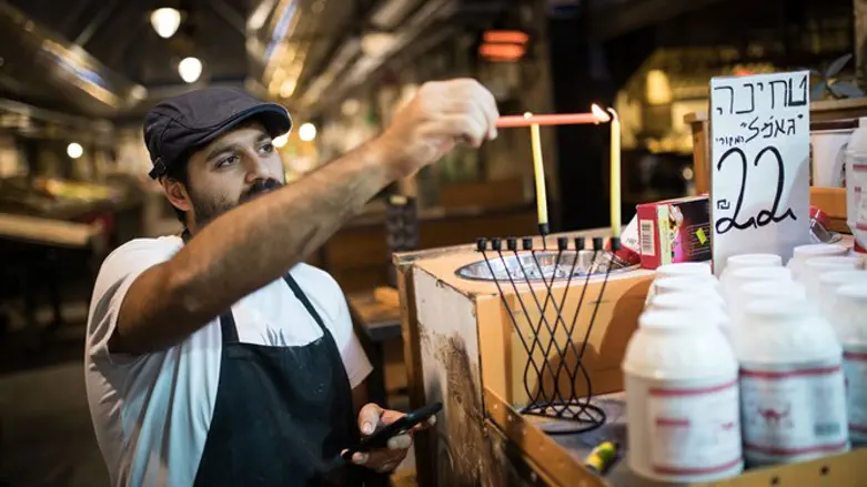 Hanukkah in the Shuk