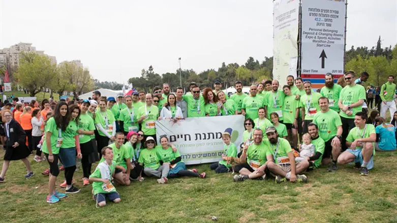 לתרום מתוך רווחה ולא מתוך תחושת לחץ. תורמי כליה במרתון ירושלים