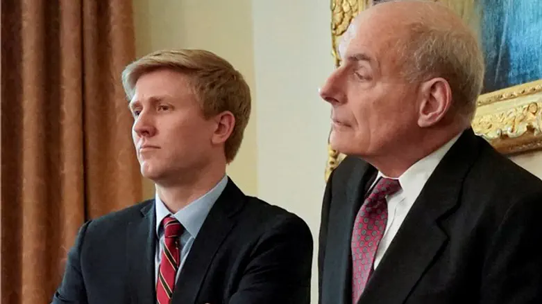 Nick Ayers (L) and John Kelly (R)
