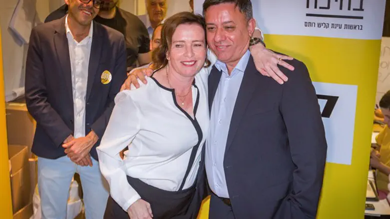 אבי גבאי ועינת קליש