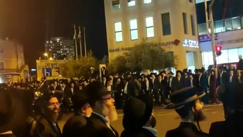 מחאת הפלג הירושלמי. ארכיון