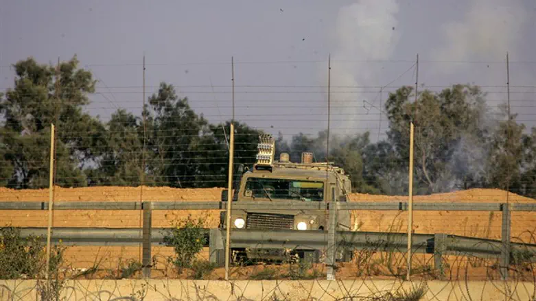 На границе с Газой