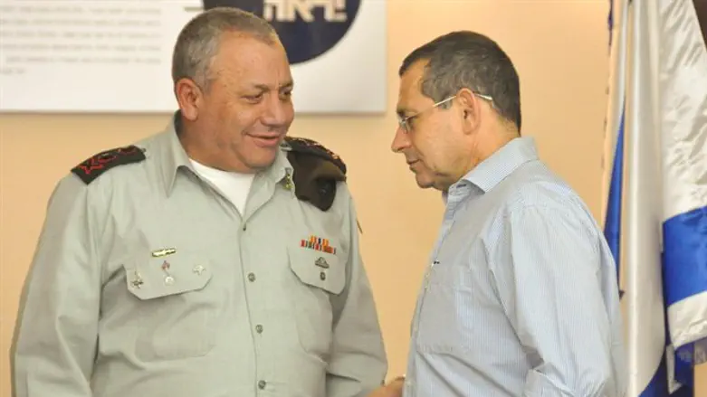 Гади Айзенкот и Надав Аргаман