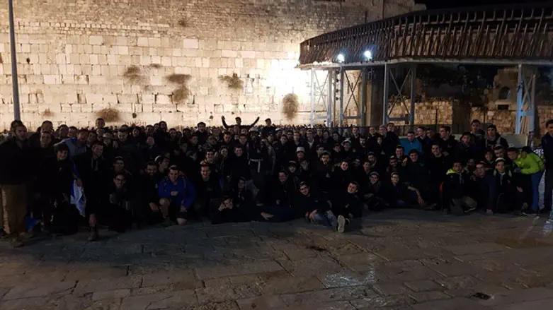 Finishing two-day-trek