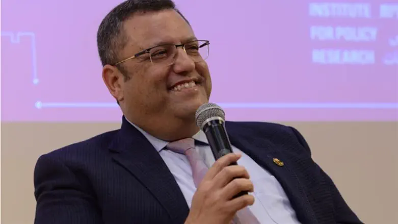 ראש העיר, משה ליאון, במהלך הכנס