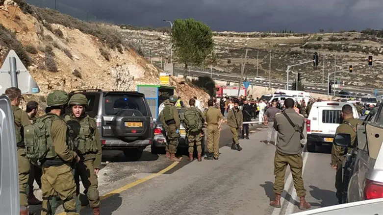 זירת הפיגוע