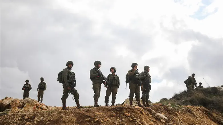 Scene of Givat Assaf attack