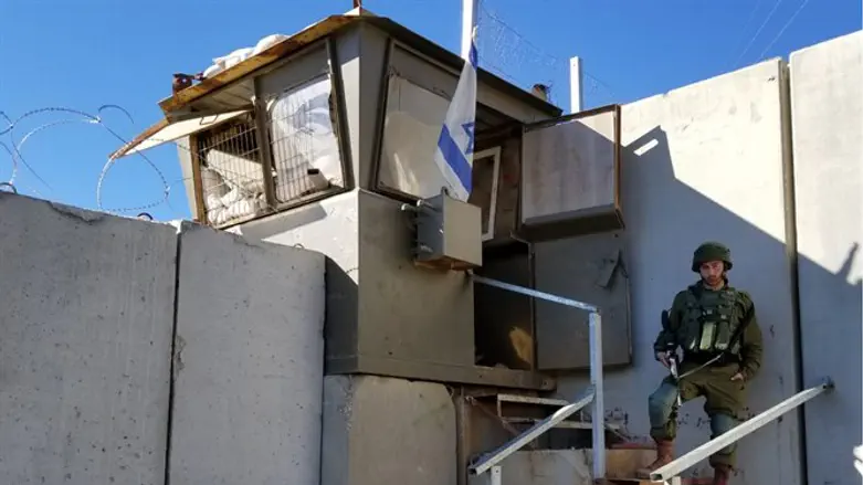 Scene of Friday's terror attack