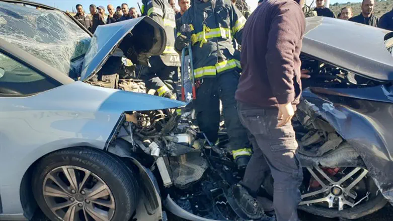 זירת התאונה