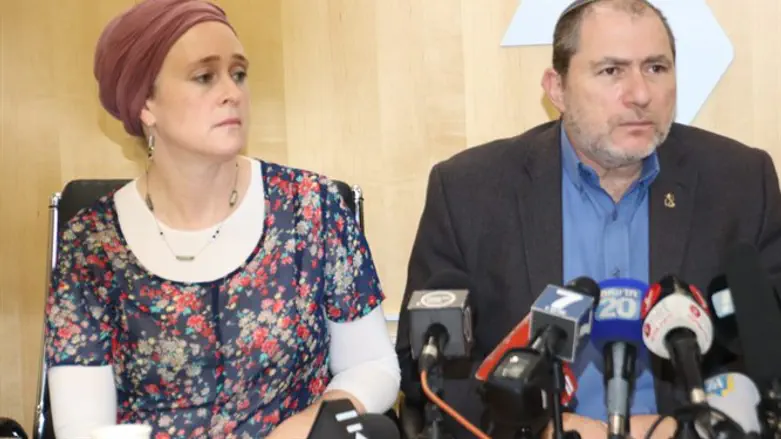 Chaim Silberstein and his wife