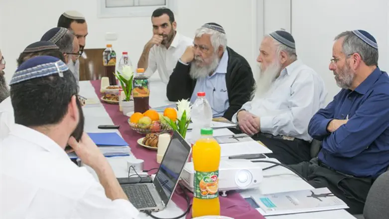 הרב דרוקמן בישיבה בבאר שבע