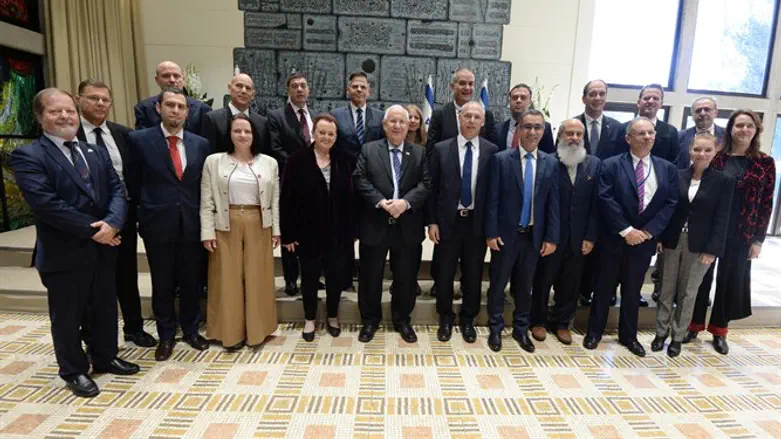 Rivlin welcomes new ambassadors