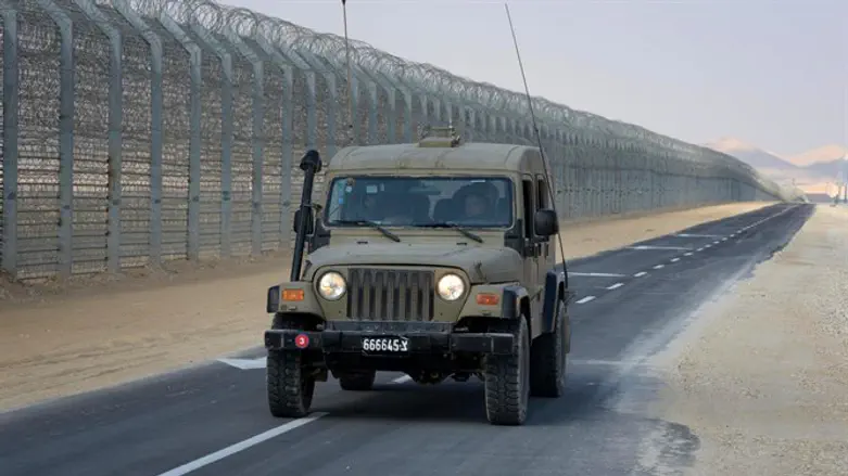 Israel-Egypt border (file)