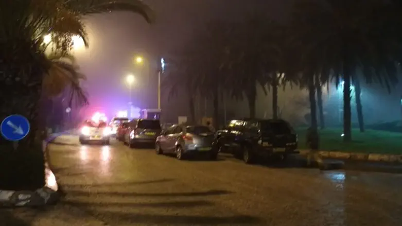 Место стрельба на Цомете Офра