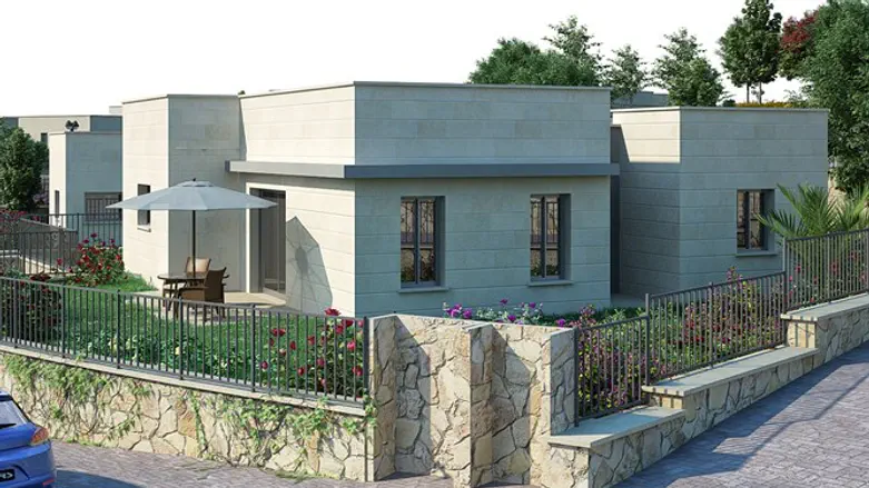 בתי אמנה - דירת גן 