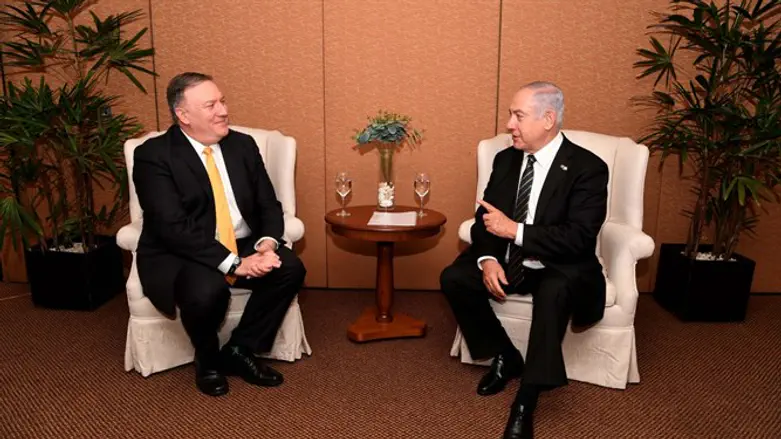 לא יפגשו מחר. נתניהו ופומפיאו 