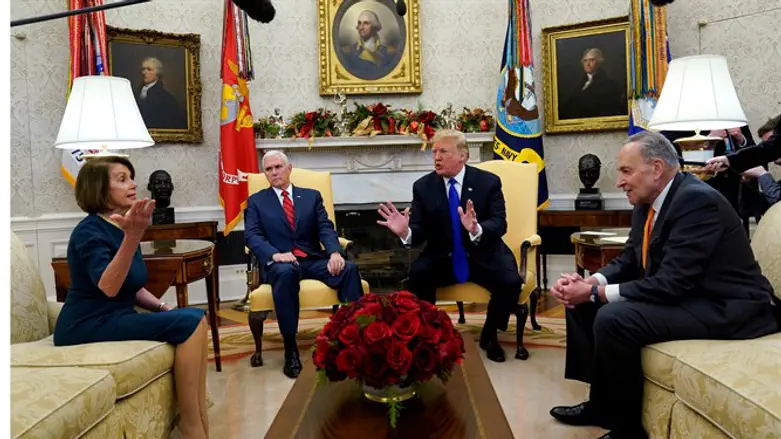 Trump meets Democratic leaders