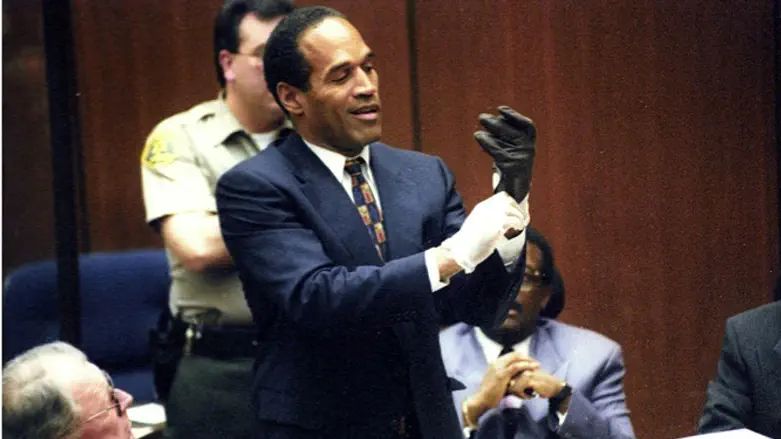 OJ Simpson during criminal trial
