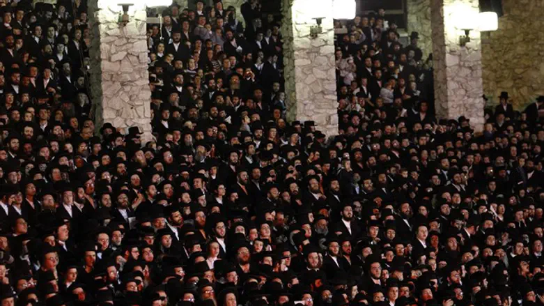Satmar Hassidim in Kiryas Joel