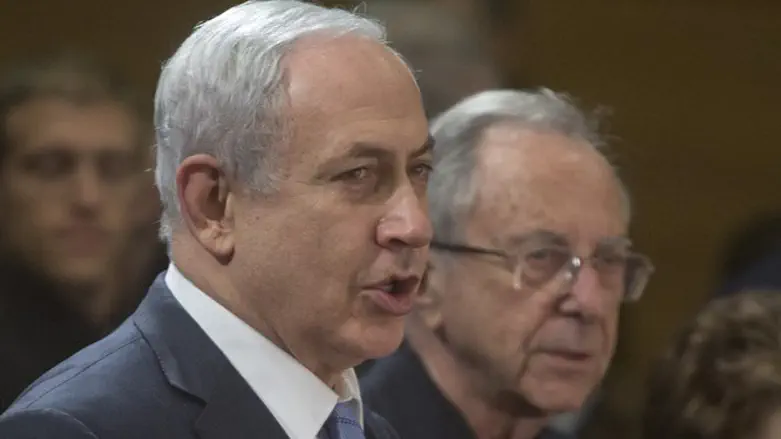 Netanyahu and Moshe Arens