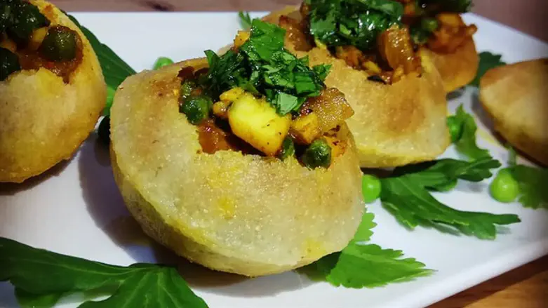 פאני פורי במילוי דג