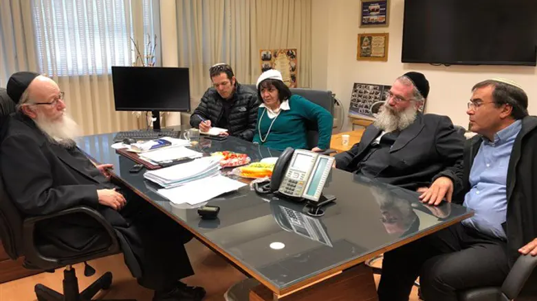 בלוך וליצמן בפגישה