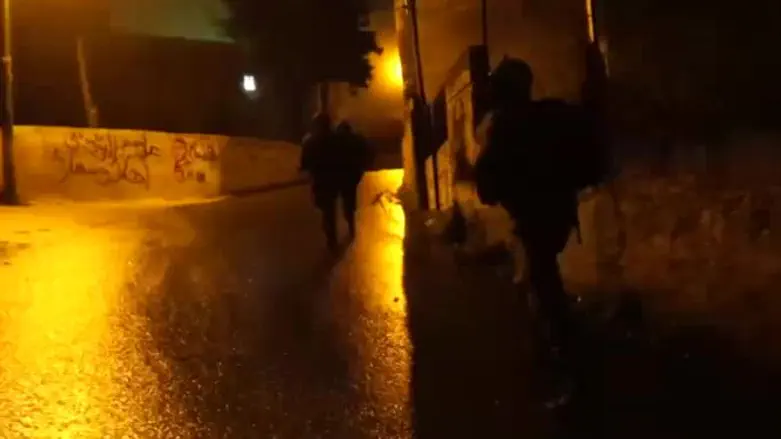 תיעוד לכידת המחבל שביצע את פיגוע הירי בגבעת אסף