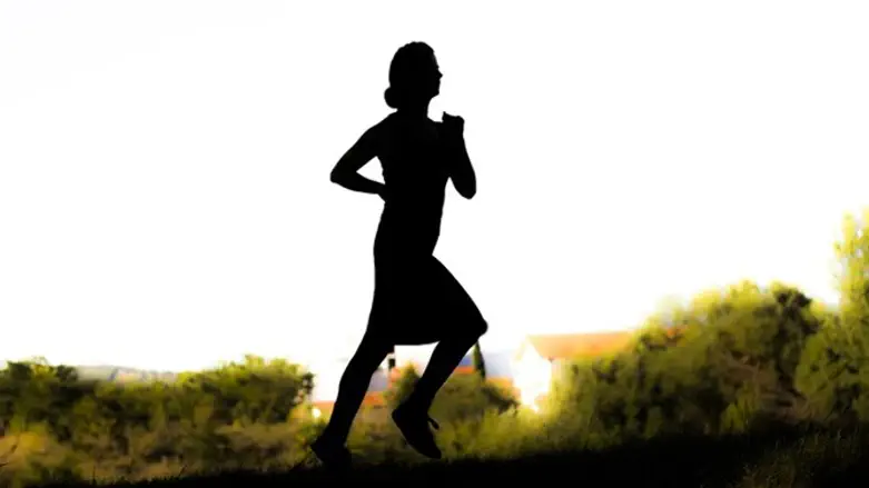 Marathon runner (illustrative)