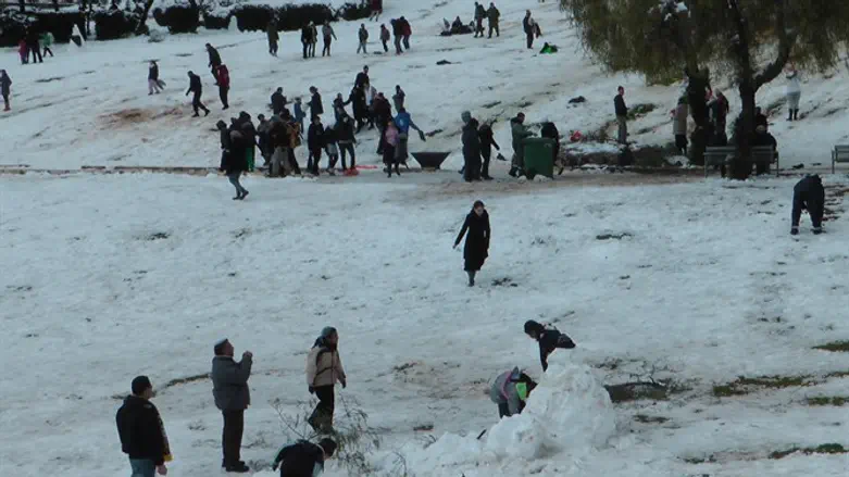 שלג בירושלים?