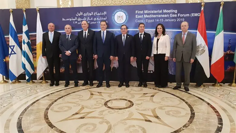 Minister Steinitz in Egypt