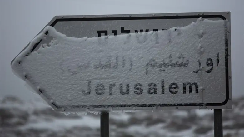 Jerusalem snow