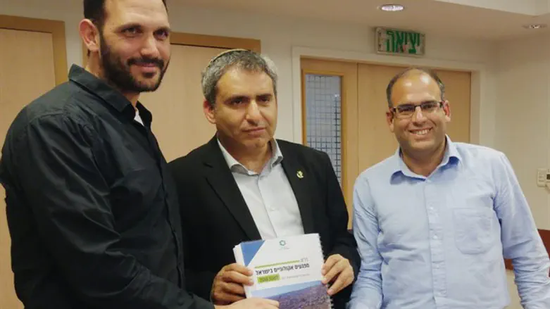 מימין: דיקשטיין, אלקין ואך