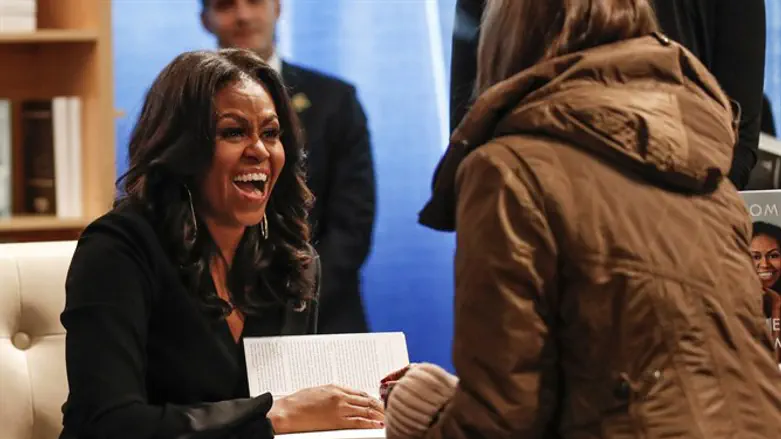 תדמית של כעסנית. מישל אובמה