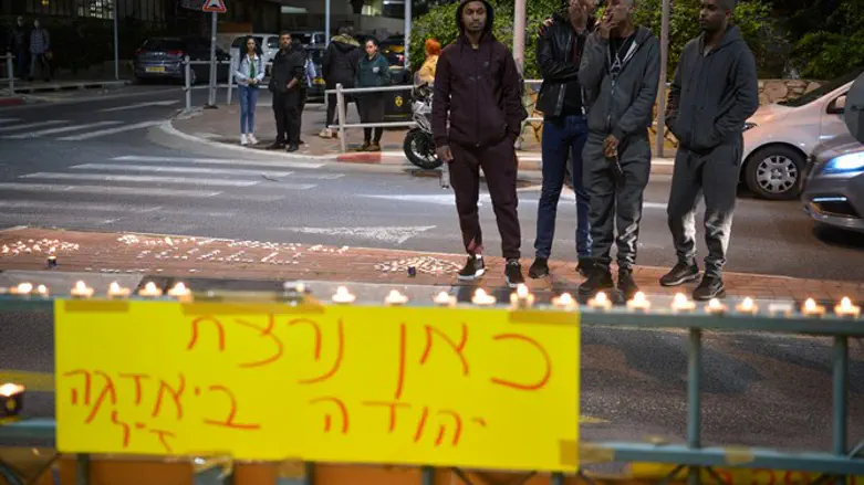 עד ראייה טוען שהשוטר היה בסכנה. מחאה בזירת האירוע