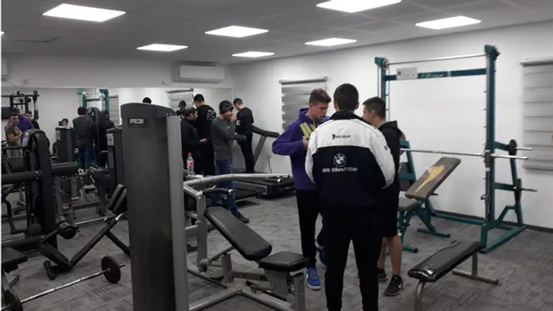 חדר הכושר נפתח מחדש