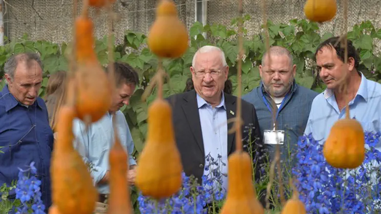 ריבלין בביקורו