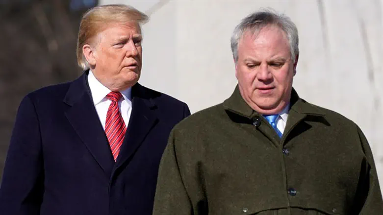 Donald Trump and David Bernhardt