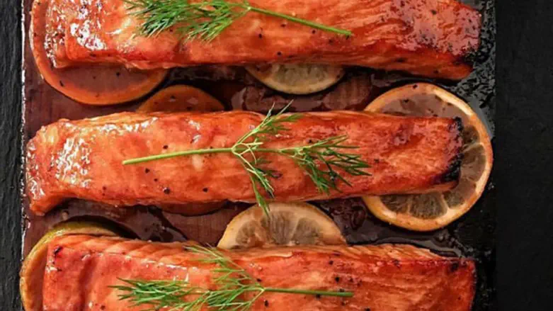 פילה סלמון בדבש ולימון