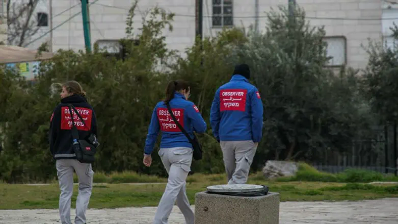 TIPH observers in Hevron