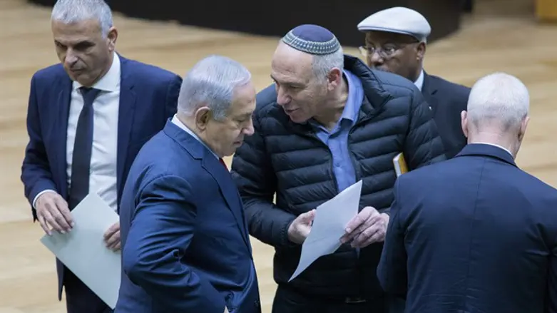 Netanyahu with Yogev