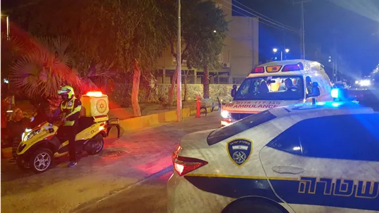 זירת האירוע באילת