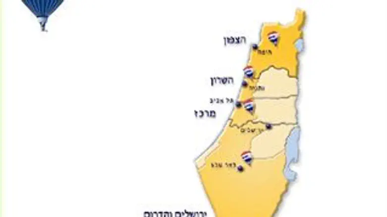 המפה שהוסרה