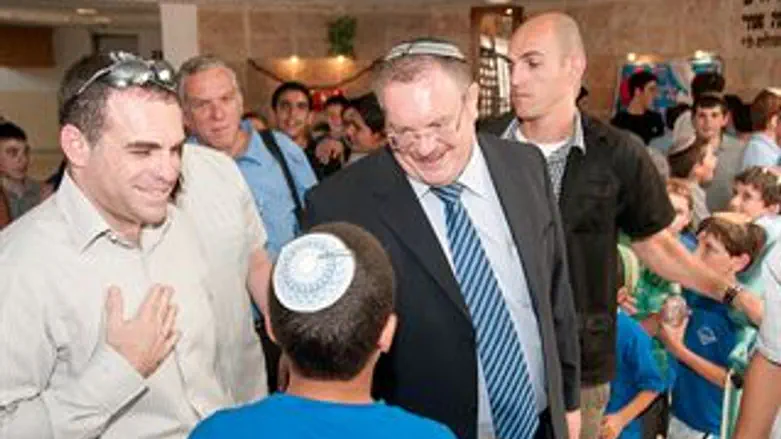 השר הרשקוביץ היום באפרת