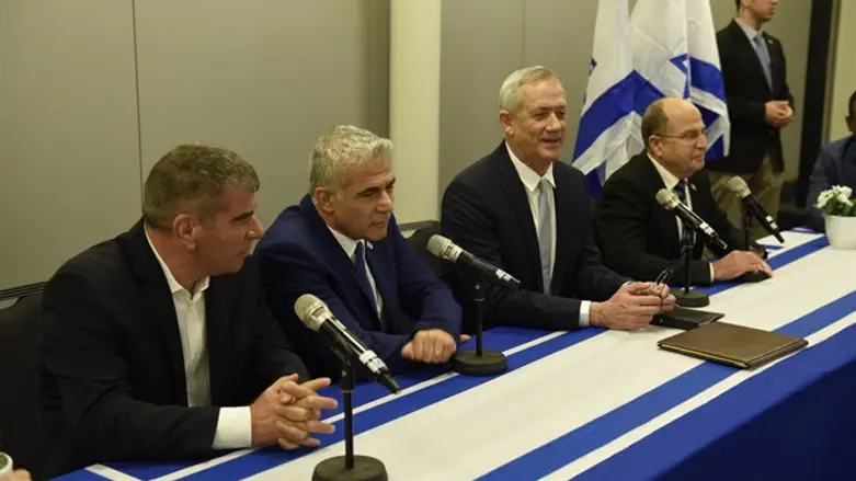 Blue and White leaders.