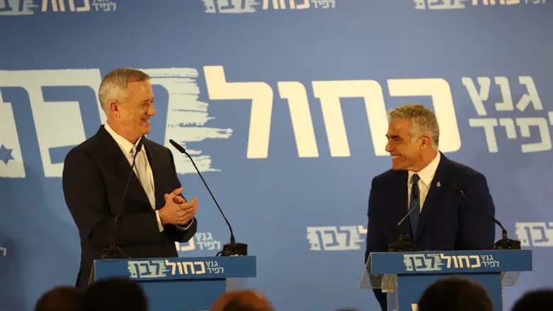 Бени Ганц и Яир Лапид